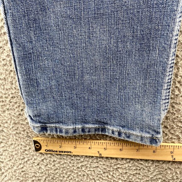 Ariat M4 Jeans 32 x 32*Blue Low Rise Straight Leg Denim Pants Western Work Men's - Picture 9 of 16